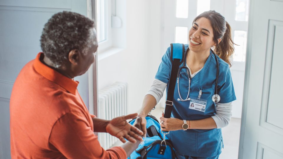 traveling nurse visit